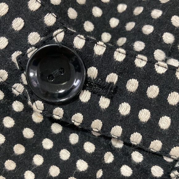 Polka dot trench coat. Armor Jeans. Size XL. - Picture 4 of 8